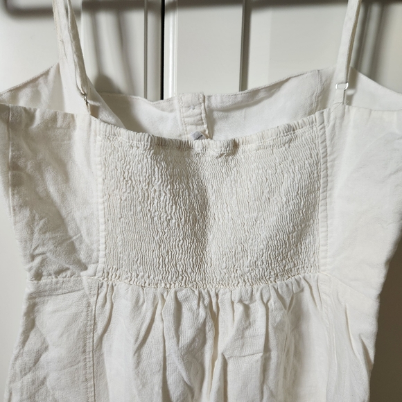 STREETWEAR SOCIETY White linen dress Size S - Picture 4 of 10